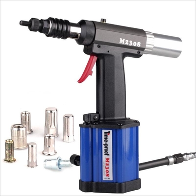 M5 M6 M7 Pnömatik Somun Perçin Aracı Somun Takma Aracı 260mmx270mm